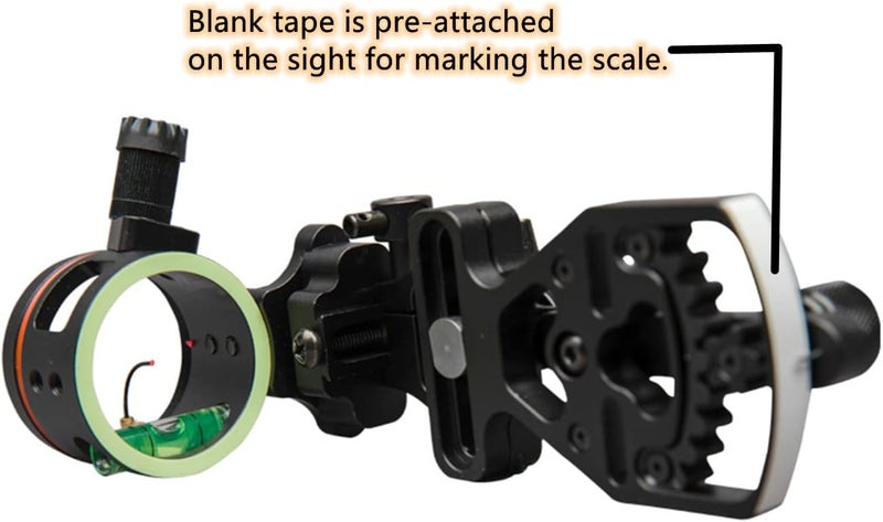 Perogen Archery Compound Bow Sight Lightweight Durable Machined Aluminum .019" Fiber Optic - Image 4
